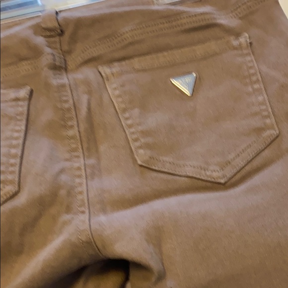 Guess jeans. Brown colour - Picture 3 of 5